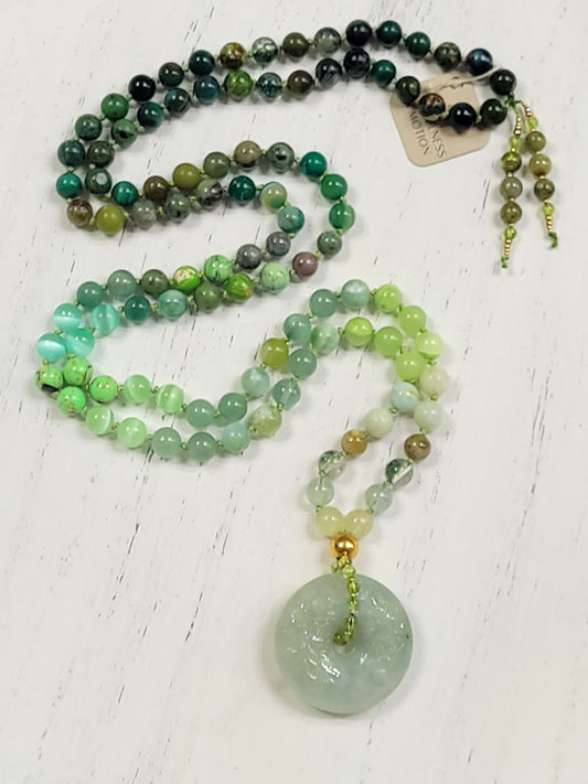 I Am Flourishing Mala